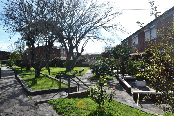 Vista exterior cooperativa Mesa 1, equipo tecnico del CCU, Montevideo 1971-75. Foto: Pedro Livni, 2014