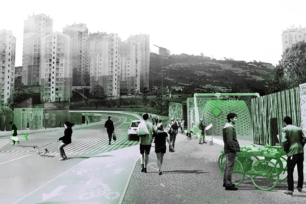 Superpool: imagen de "KITO versus TOKI : Tactics for Resilient Post-Urban Development". Estambul, Turquia, 2014