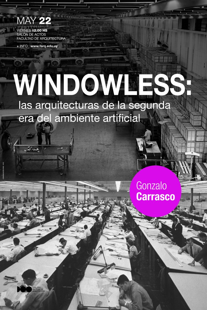 afiche conferencia windowless